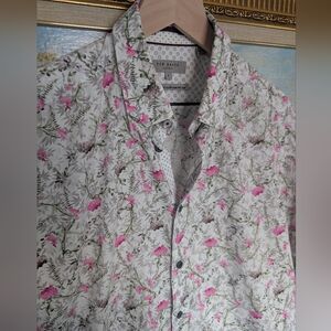 Ted Baker Floral Button-Up Shirt